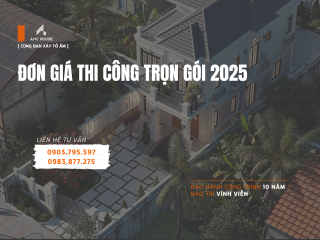 Thi công trọn gói mới nhất 2025