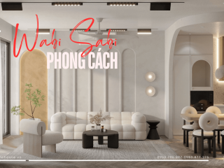 NHÀ PHỐ - PHONG CÁCH WABI SABI