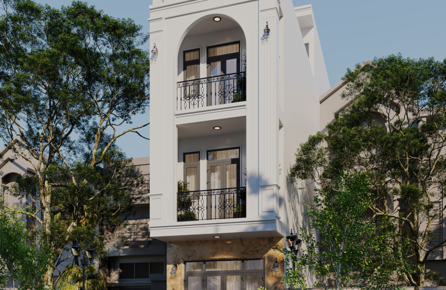 Nhà phố bán cổ điển - nét đẹp sang trọng đế từ AMC House
