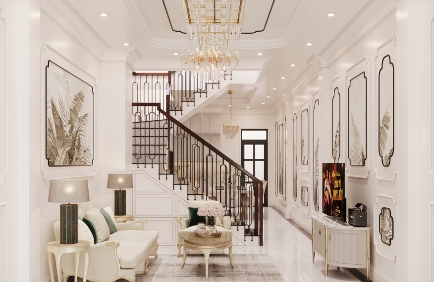Nhà phố bán cổ điển - nét đẹp sang trọng đế từ AMC House