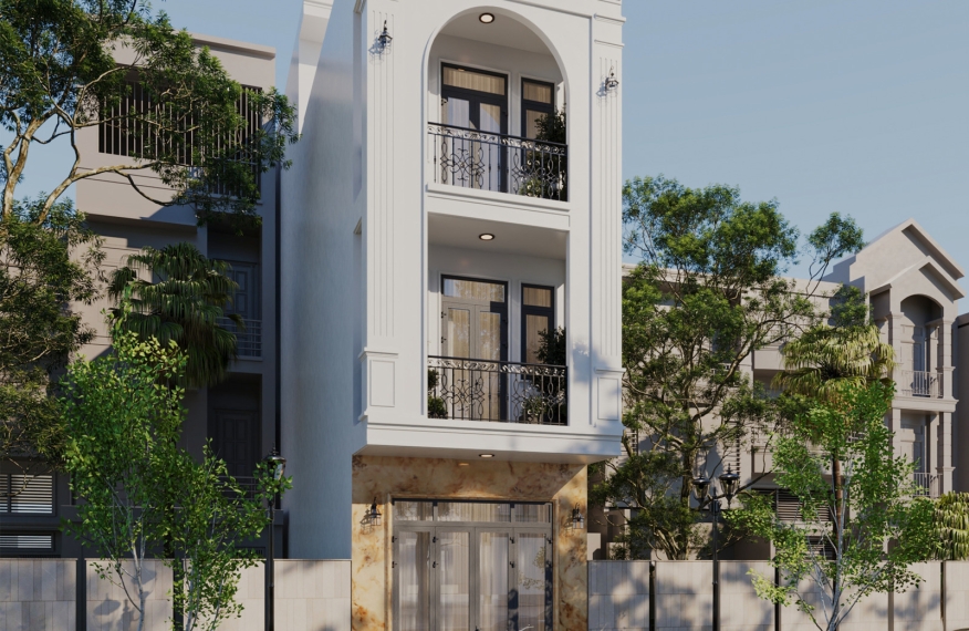 Nhà phố bán cổ điển - nét đẹp sang trọng đế từ AMC House