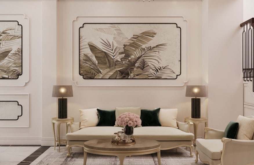 Nhà phố bán cổ điển - nét đẹp sang trọng đế từ AMC House