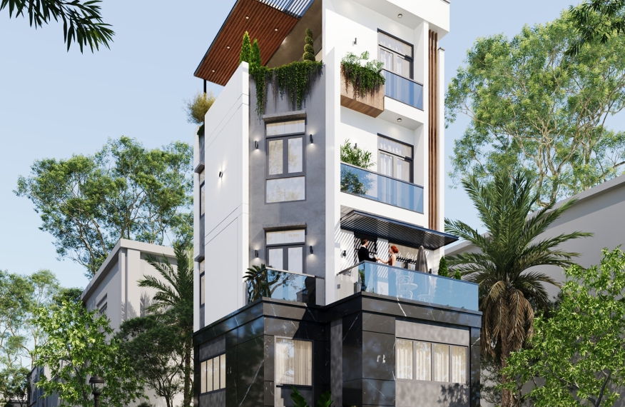 Nhà phố hiện đại tạo nên phong cách sống tại Gò Vấp