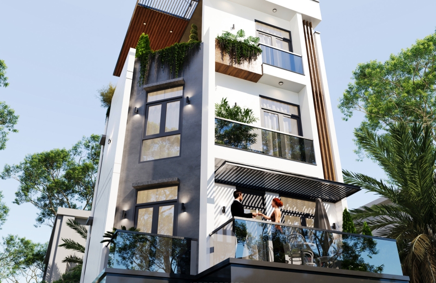 Nhà phố hiện đại tạo nên phong cách sống tại Gò Vấp