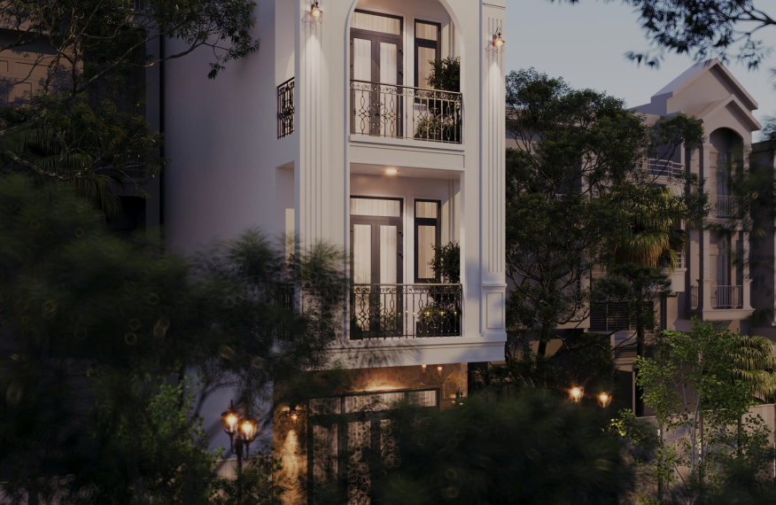 Nhà phố bán cổ điển - nét đẹp sang trọng đế từ AMC House