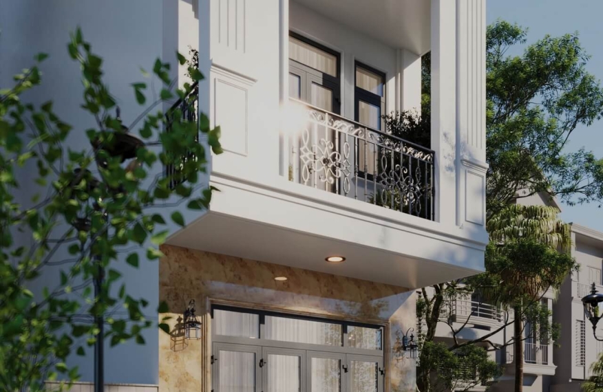 Nhà phố bán cổ điển - nét đẹp sang trọng đế từ AMC House