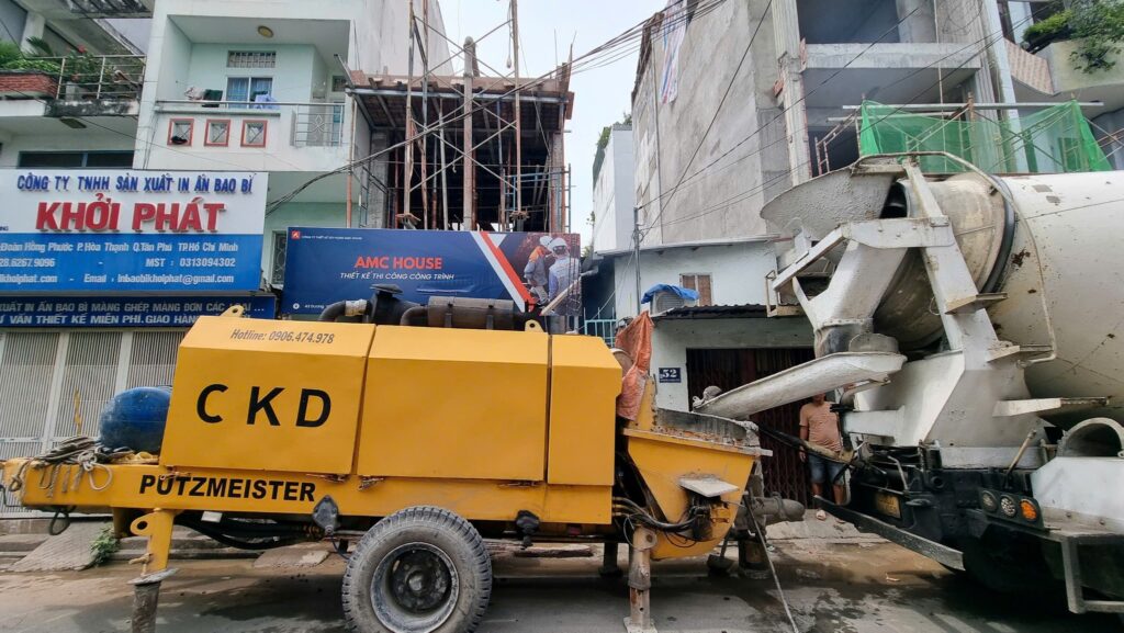 Tiến độ thi công đảm bảo