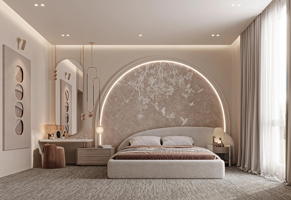 Decor phòng ngủ hàn quốc