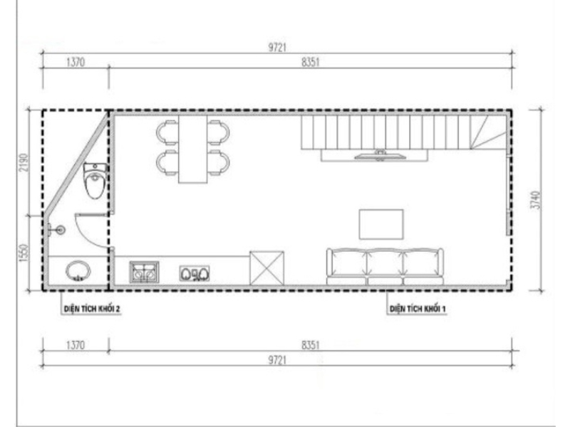 Diện Tích Sân Thượng, Sân và Ban Công