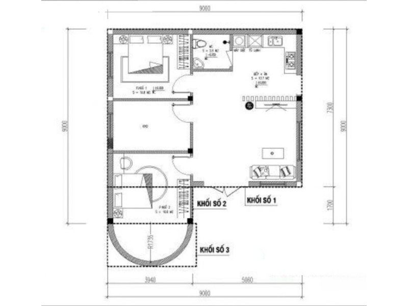 Công Thức Tính Giá Thiết Kế & Thi Công Trọn Gói Theo Diện Tích