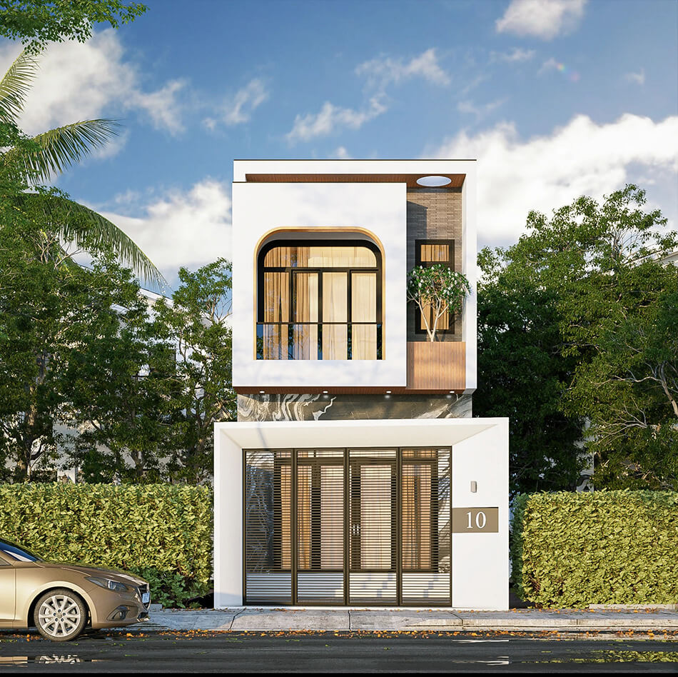 đặc trưng nhà 5x20 2 tầng 3 phòng ngủ