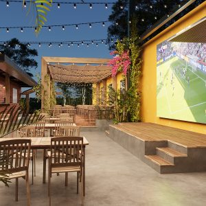 LÀNG BIA HƠI ĐỒNG NAI – Chuỗi Ẩm Thực Phong Cách Phố Cổ | 11x40m