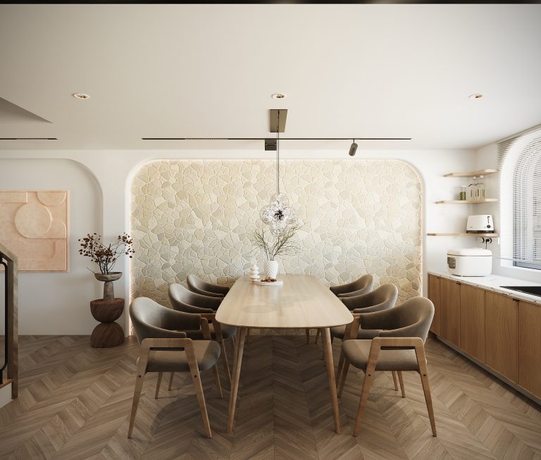 T HOUSE – Nhà Phố Phong Cách Wabi Sabi | Ms. Tâm