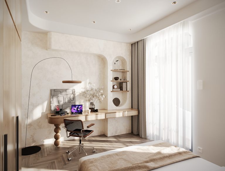 T HOUSE – Nhà Phố Phong Cách Wabi Sabi | Ms. Tâm