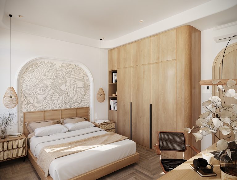 T HOUSE – Nhà Phố Phong Cách Wabi Sabi | Ms. Tâm