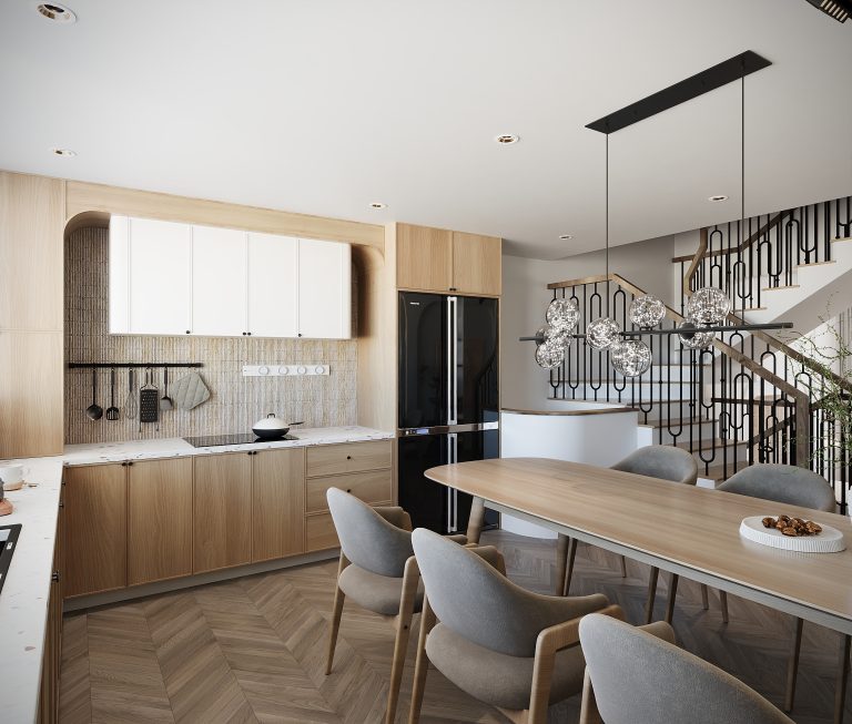 T HOUSE – Nhà Phố Phong Cách Wabi Sabi | Ms. Tâm