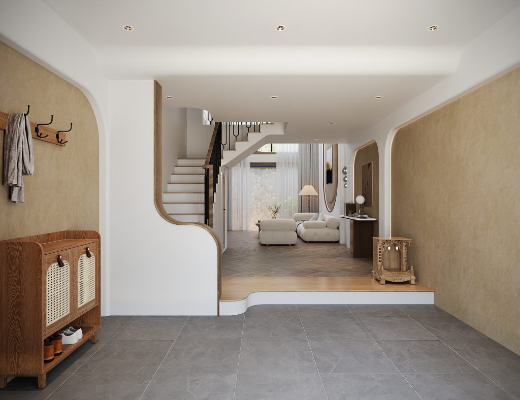 T HOUSE – Nhà Phố Phong Cách Wabi Sabi | Ms. Tâm