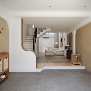 T HOUSE – Nhà Phố Phong Cách Wabi Sabi | Ms. Tâm