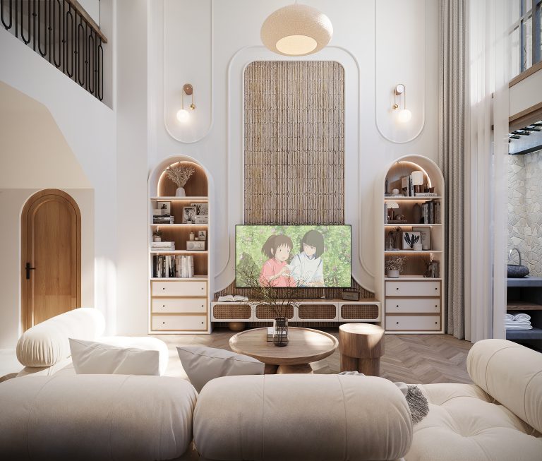 T HOUSE – Nhà Phố Phong Cách Wabi Sabi | Ms. Tâm