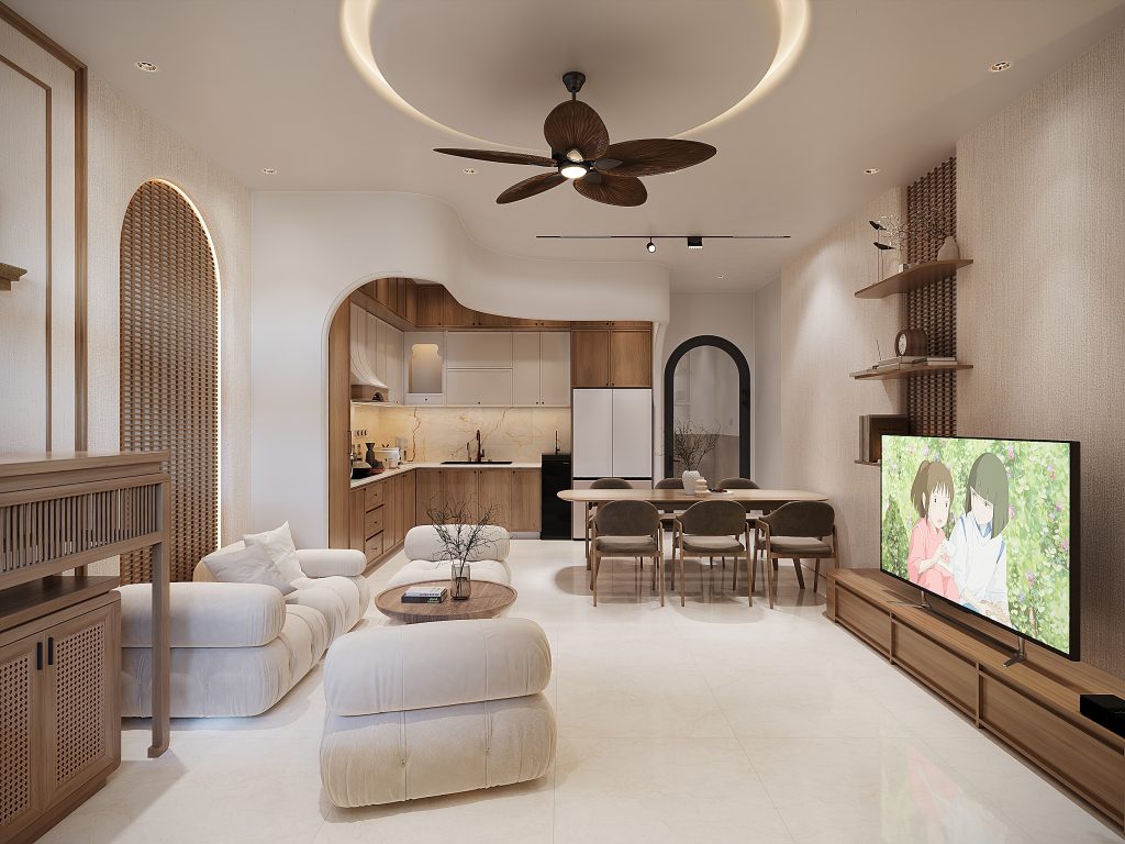 HL HOUSE – Nhà Phố Wabi Sabi Đình Nghi Xuân | Mr. Hưng & Ms. Loan